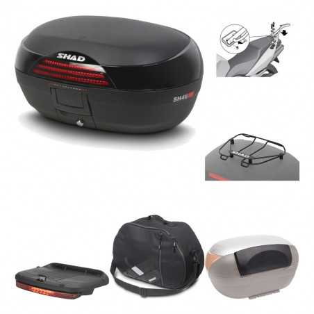 SHAD Baul trasero + herraje montaje accesorios SH46 SH 46 NEW MODEL KIT-183152