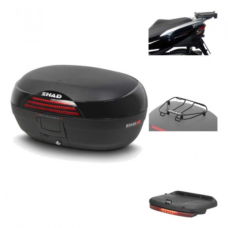 SHAD Baul trasero + herraje montaje accesorios SH46 SH 46 NEW MODEL KIT-183202