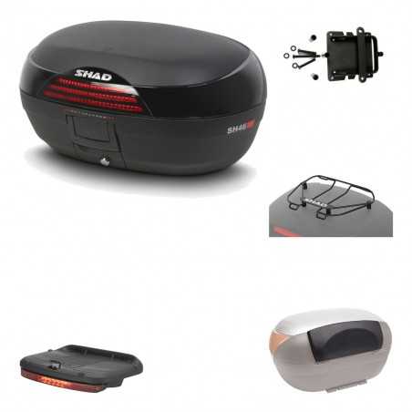 SHAD Baul trasero + herraje montaje accesorios SH46 SH 46 NEW MODEL KIT-183350