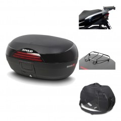 Rear trunk + mounting hardware + accessories  SH46 SH 46 NEW MODEL