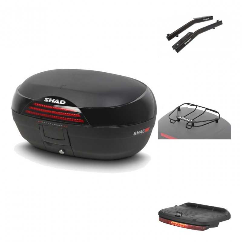 SHAD Baul trasero + herraje montaje accesorios SH46 SH 46 NEW MODEL KIT-183554