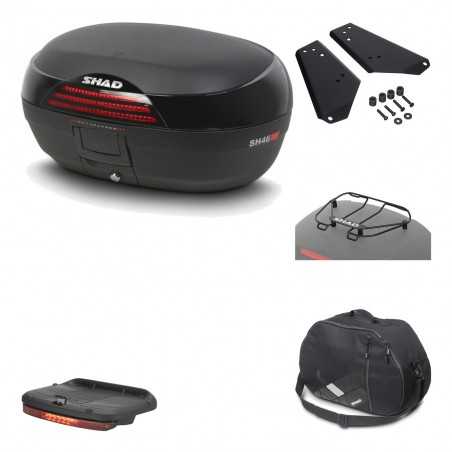 SHAD Baul trasero + herraje montaje accesorios SH46 SH 46 NEW MODEL KIT-183500