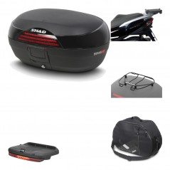 Rear trunk + mounting hardware + accessories  SH46 SH 46 NEW MODEL