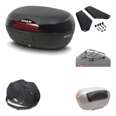 Rear trunk + mounting hardware + accessories  SH46 SH 46 NEW MODEL