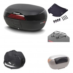 Rear trunk + mounting hardware + accessories  SH46 SH 46 NEW MODEL