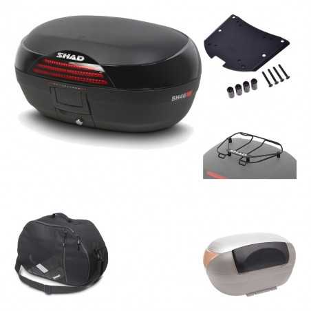 SHAD Baul trasero + herraje montaje accesorios SH46 SH 46 NEW MODEL KIT-183455