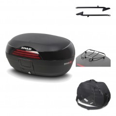 Rear trunk + mounting hardware + accessories  SH46 SH 46 NEW MODEL
