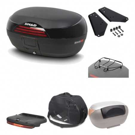 SHAD Baul trasero + herraje montaje accesorios SH46 SH 46 NEW MODEL KIT-183504