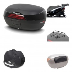Rear trunk + mounting hardware + accessories  SH46 SH 46 NEW MODEL