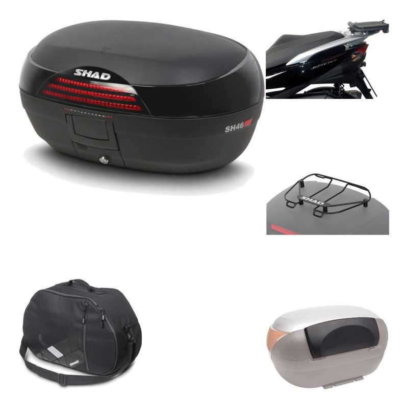 SHAD Baul trasero + herraje montaje accesorios SH46 SH 46 NEW MODEL KIT-183207