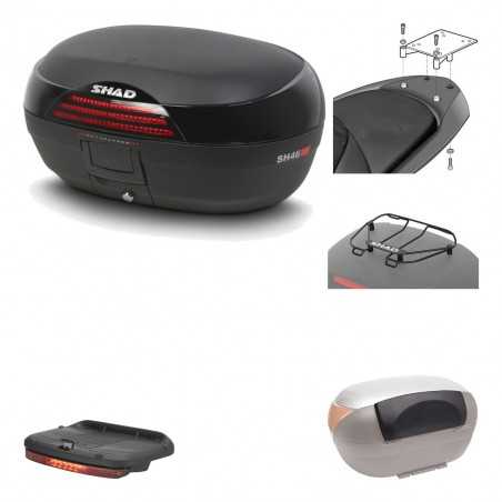 SHAD Baul trasero + herraje montaje accesorios SH46 SH 46 NEW MODEL KIT-183606