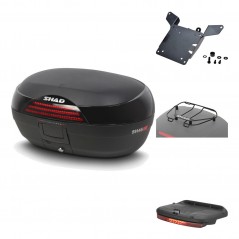 Rear trunk + mounting hardware + accessories  SH46 SH 46 NEW MODEL