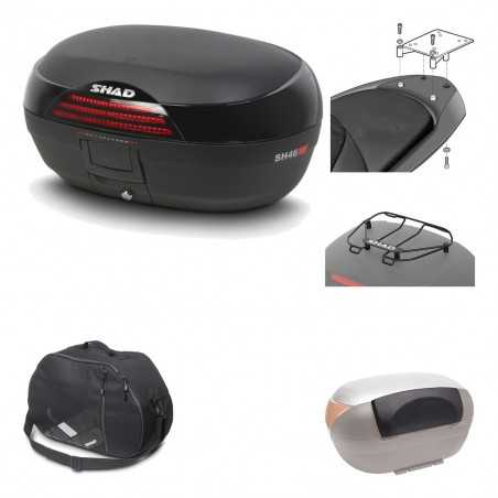 SHAD Baul trasero + herraje montaje accesorios SH46 SH 46 NEW MODEL KIT-183607