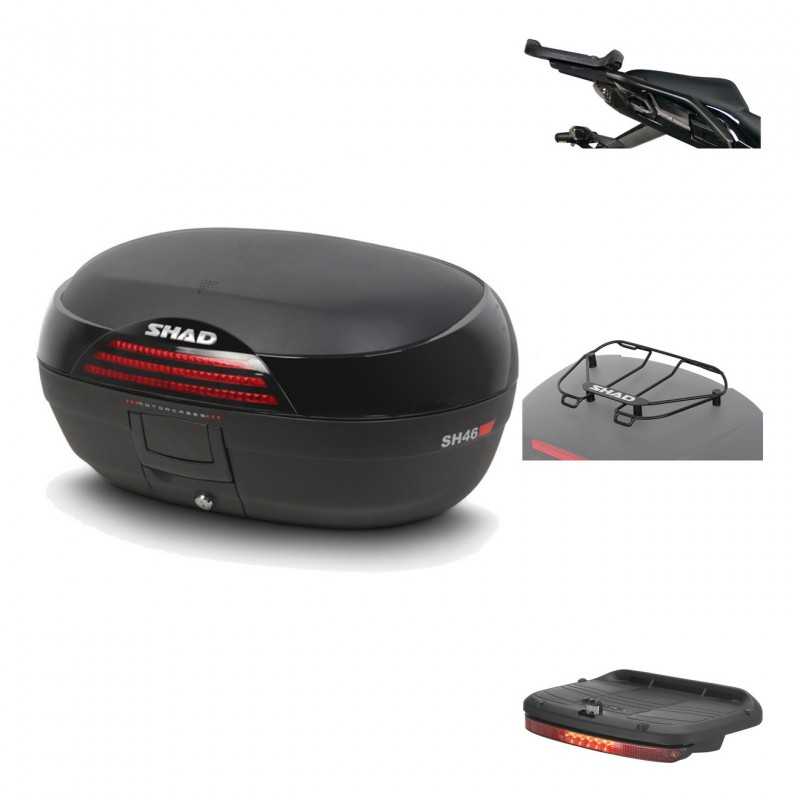 SHAD Baul trasero + herraje montaje accesorios SH46 SH 46 NEW MODEL KIT-183210