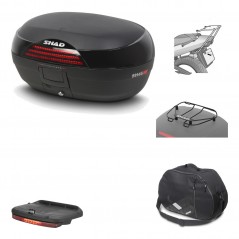 Rear trunk + mounting hardware + accessories  SH46 SH 46 NEW MODEL