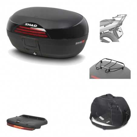 SHAD Baul trasero + herraje montaje accesorios SH46 SH 46 NEW MODEL KIT-183260