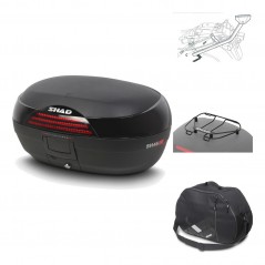 Rear trunk + mounting hardware + accessories  SH46 SH 46 NEW MODEL