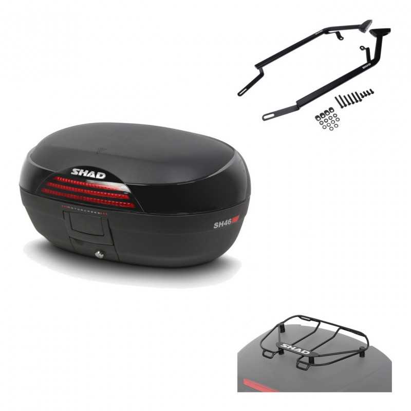 Back trunk + big top fitting + top grid rack  SH46 SH 46 NEW MODEL