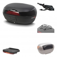 Rear trunk + mounting hardware + accessories  SH46 SH 46 NEW MODEL