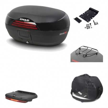 SHAD Baul trasero + herraje montaje accesorios SH46 SH 46 NEW MODEL KIT-183564
