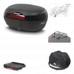 Rear trunk + mounting hardware + accessories  SH46 SH 46 NEW MODEL