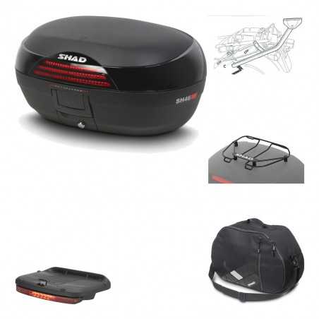 SHAD Baul trasero + herraje montaje accesorios SH46 SH 46 NEW MODEL KIT-183364