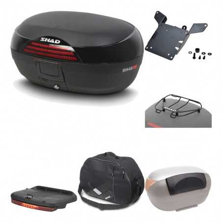 SHAD Baul trasero + herraje montaje accesorios SH46 SH 46 NEW MODEL KIT-183464