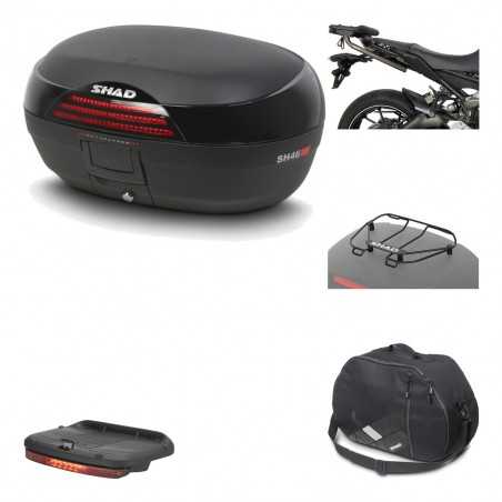 SHAD Baul trasero + herraje montaje accesorios SH46 SH 46 NEW MODEL KIT-183612