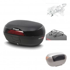 Rear trunk + mounting hardware + accessories  SH46 SH 46 NEW MODEL