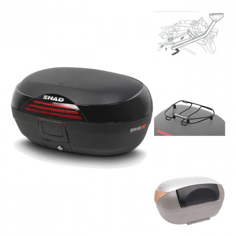 Rear trunk + mounting hardware + accessories  SH46 SH 46 NEW MODEL