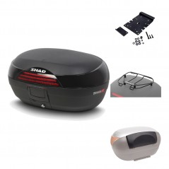 Rear trunk + mounting hardware + accessories  SH46 SH 46 NEW MODEL