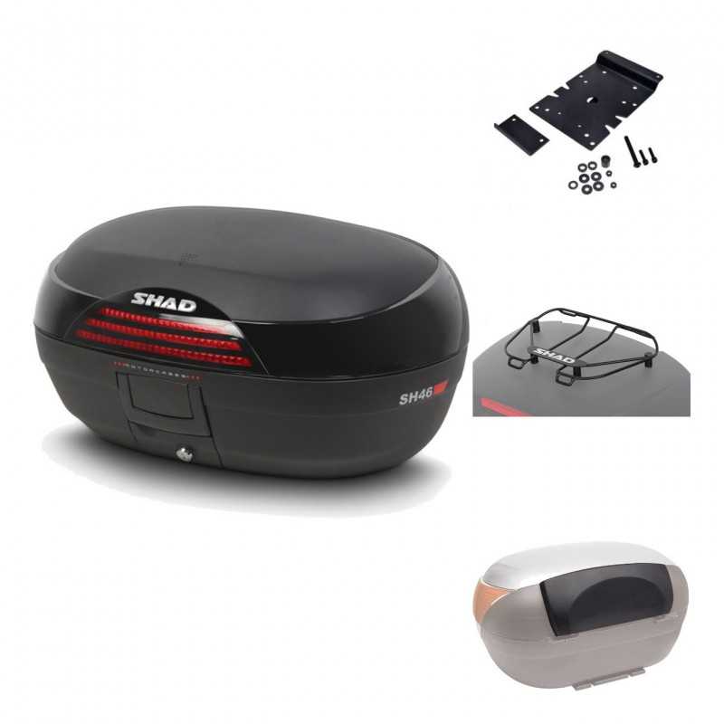 Rear trunk + mounting hardware + accessories  SH46 SH 46 NEW MODEL