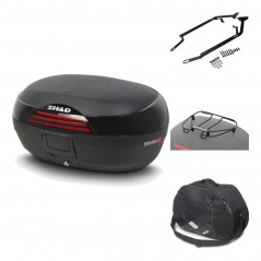 Rear trunk + mounting hardware + accessories  SH46 SH 46 NEW MODEL