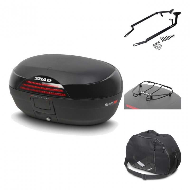 Rear trunk + mounting hardware + accessories  SH46 SH 46 NEW MODEL