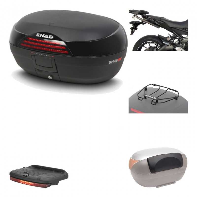 Rear trunk + mounting hardware + accessories  SH46 SH 46 NEW MODEL