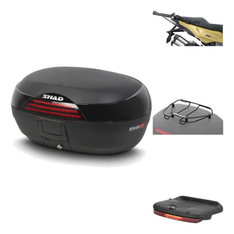 SHAD Baul trasero + herraje montaje accesorios SH46 SH 46 NEW MODEL KIT-183466