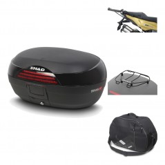 Rear trunk + mounting hardware + accessories  SH46 SH 46 NEW MODEL