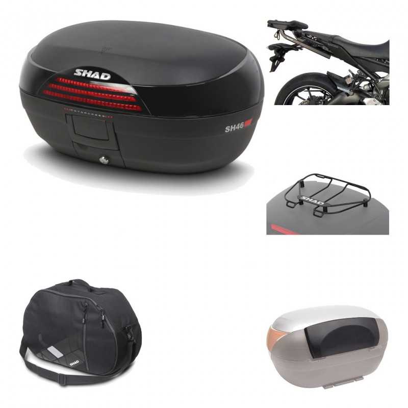 Rear trunk + mounting hardware + accessories  SH46 SH 46 NEW MODEL