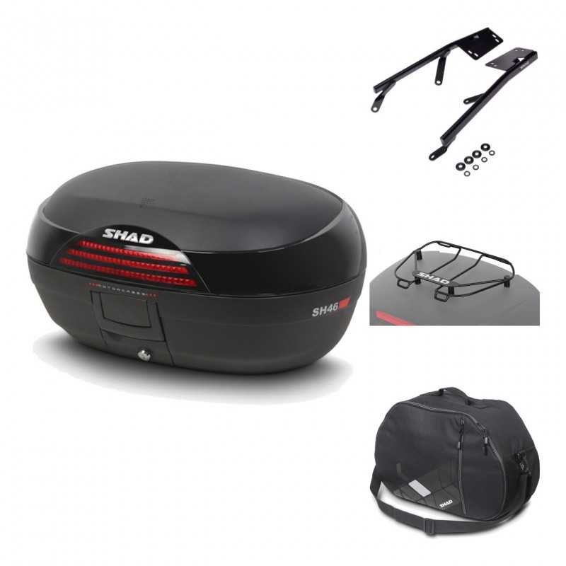 Rear trunk + mounting hardware + accessories  SH46 SH 46 NEW MODEL