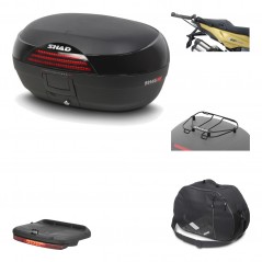 Rear trunk + mounting hardware + accessories  SH46 SH 46 NEW MODEL