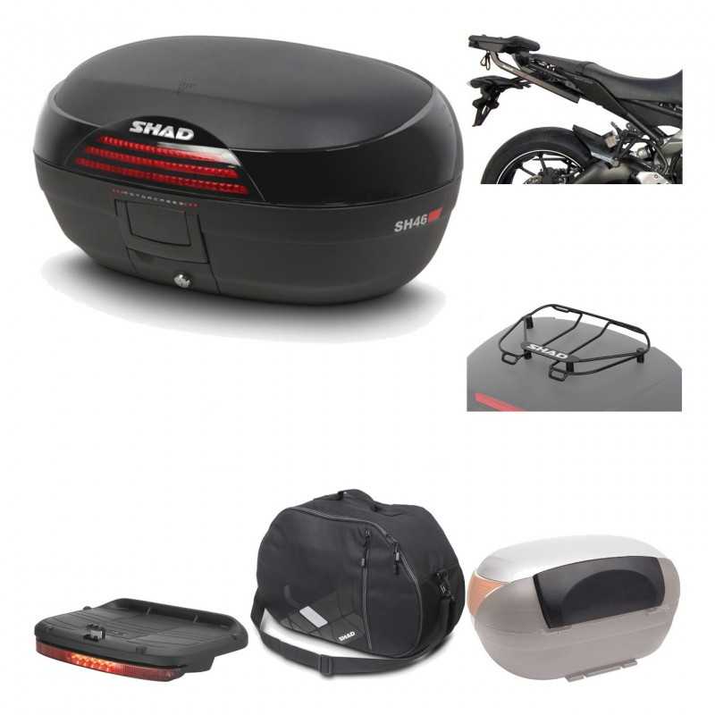 Rear trunk + mounting hardware + accessories  SH46 SH 46 NEW MODEL