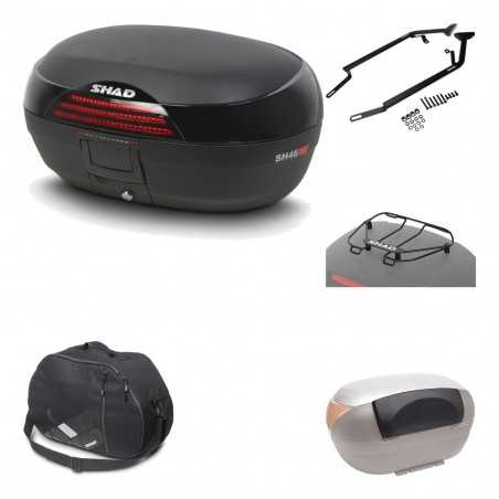 SHAD Baul trasero + herraje montaje accesorios SH46 SH 46 NEW MODEL KIT-183319