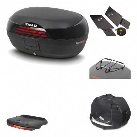 SHAD Baul trasero + herraje montaje accesorios SH46 SH 46 NEW MODEL KIT-183516
