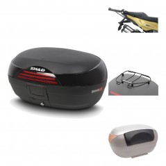 Rear trunk + mounting hardware + accessories  SH46 SH 46 NEW MODEL