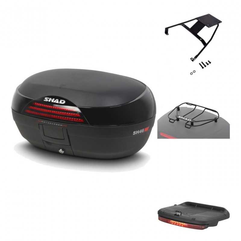 SHAD Baul trasero + herraje montaje accesorios SH46 SH 46 NEW MODEL KIT-183618