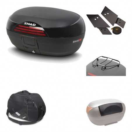 SHAD Baul trasero + herraje montaje accesorios SH46 SH 46 NEW MODEL KIT-183519