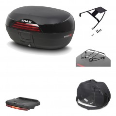Rear trunk + mounting hardware + accessories  SH46 SH 46 NEW MODEL