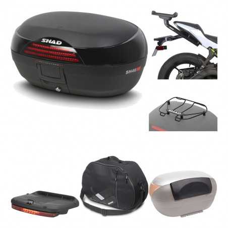 SHAD Baul trasero + herraje montaje accesorios SH46 SH 46 NEW MODEL KIT-183920