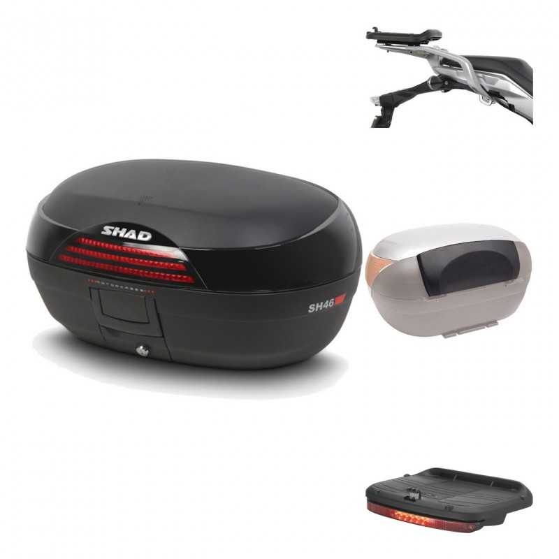 SHAD Baul trasero + herraje montaje accesorios SH46 SH 46 NEW MODEL KIT-184070
