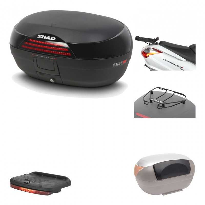 Rear trunk + mounting hardware + accessories  SH46 SH 46 NEW MODEL